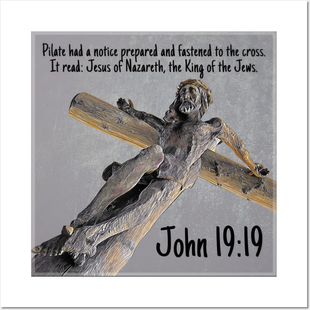John 19:19 Wall Art by Bible Verses by Deb